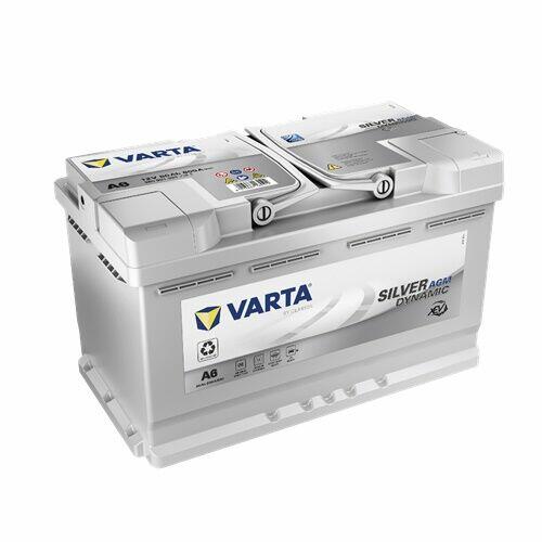 Akumulator A6 80Ah 800A VARTA Silver Dynamic START&STOP AGM