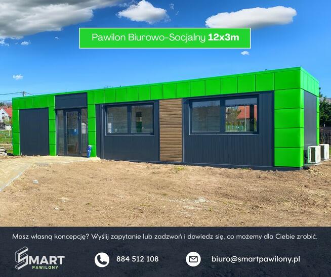 Pawilon Biurowy Kontener Handlowy 10x3