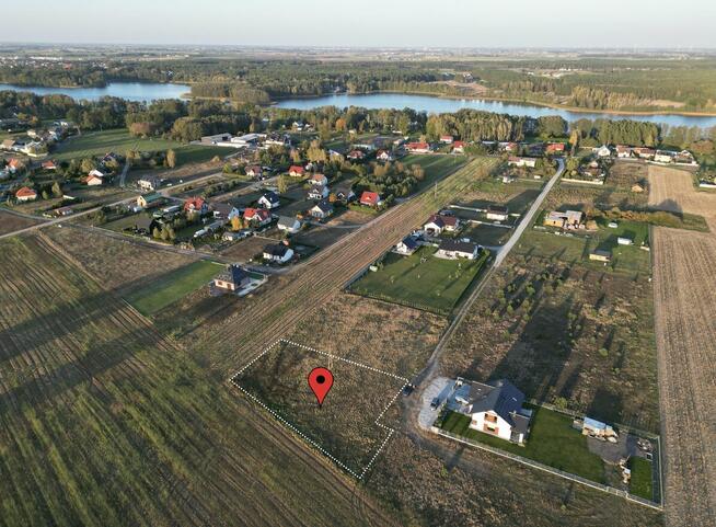 Działka 450m od jeziora Raczyńskiego z MPZP