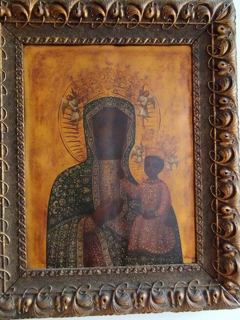 Sprzedam ikonę Matki Boskiej częstochowskiej z dzieciątkiem