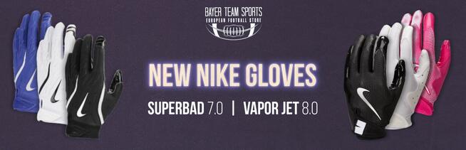 Sprzedam nowe rękawice Nike Superbad 7.0 i Vapor Jet 8.0