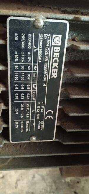 Pompa próżniowa BECKER VTLF 2.250