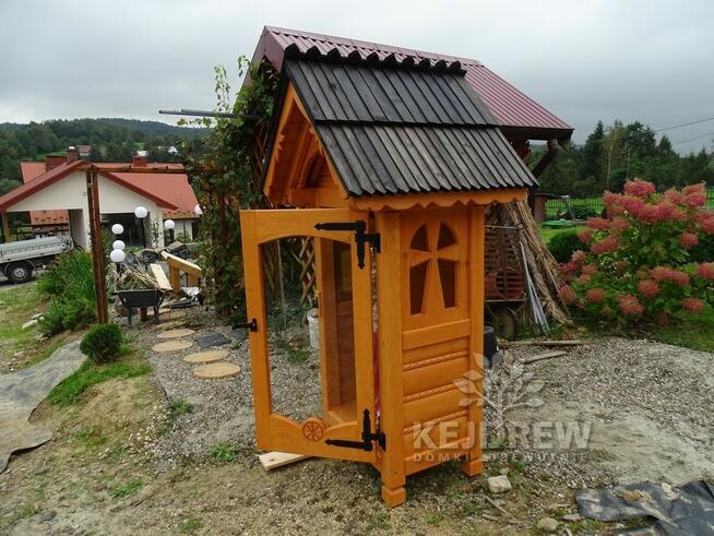 Nowoczesna stodoła, drewutnia stodoła domek stodoła