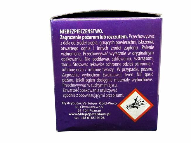RACE PISTOLETOWE KOLOROWE MIX COLOR GWR30 GOLD WECO 50 SZTUK