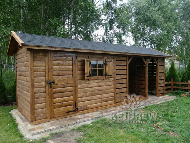 Drewutnia na drewno, drewutnia na drzewo, drewutnie