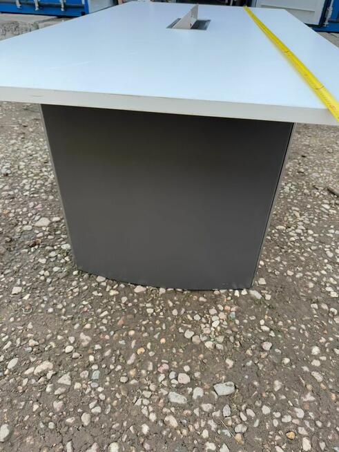 Stół konferencyjny multimedialny biały 200x100 stoły