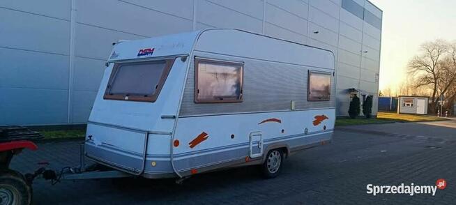 Dethleffs 1998r dmc 1200kg masa własna 920kg ładowność 280kg