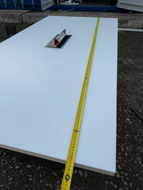 Stół konferencyjny multimedialny biały 200x100 stoły