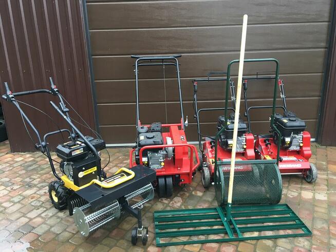 Aerator rurkowy wertykulator glebogryzarka Wynajem