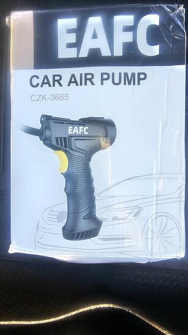 Pompka Przenosna Akumulatorowa do opon, pontonów,pilek