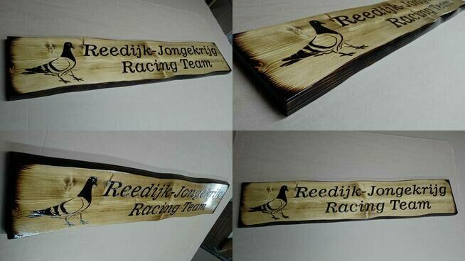 Tablica uwaga pies grawer na desce tabliczka na budę ozdobna