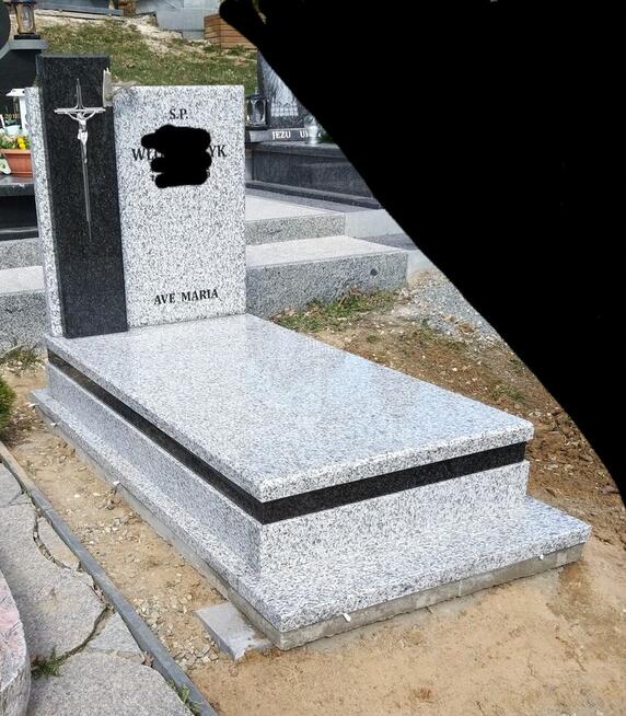 Montaż od 3 tyś. nagrobek pomnik granit marmur kamien tanio