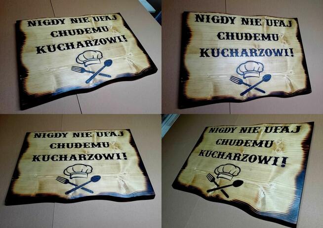 Wypalanie i grawerowanie na drewnie PREZENT deska na zamówie