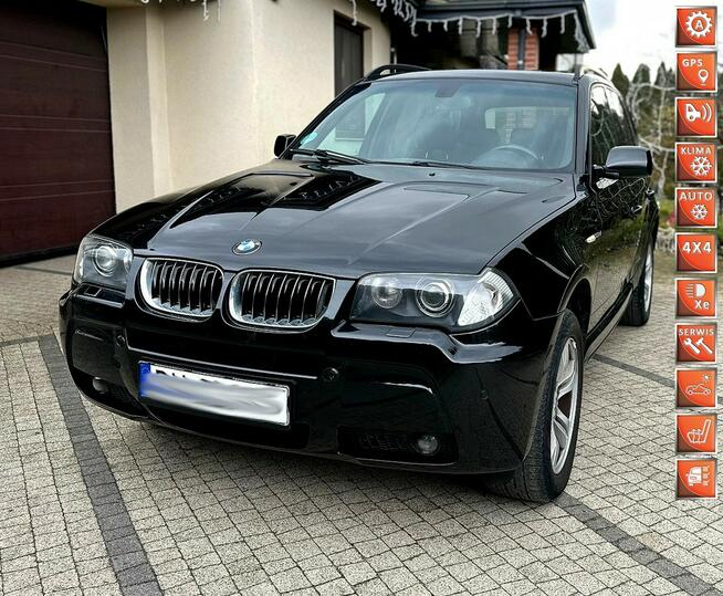 BMW X3 E83 3.0d 218KM Pełen M-Pakiet Full Wyposażenie B.Ładna Opłacona