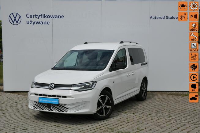 Volkswagen Caddy 2.0TDI DSG Style 122KM Kamera Lane Front Assist Hak FV23 Gwar. Dealer