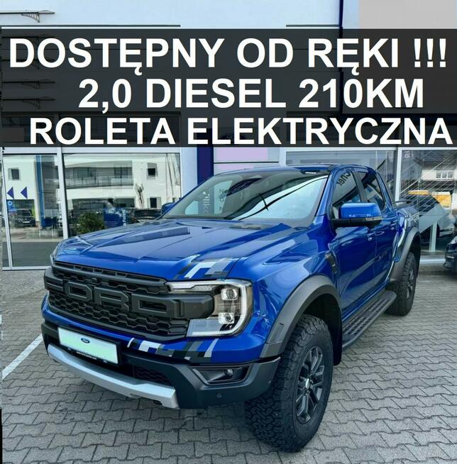 Ford Ranger Raptor Nowy Raptor 2,0 diesel 210KM Roleta elektr.  Super Niska Cena 3067zł