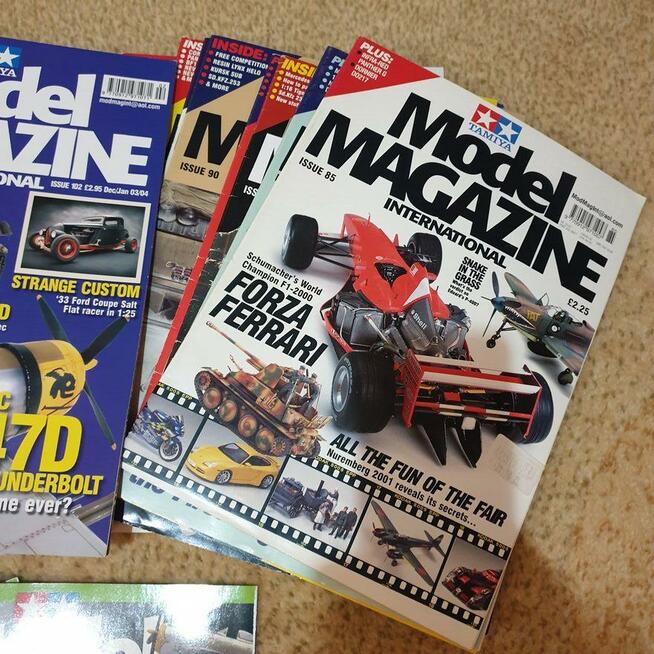 Magazyn modelarski Tamiya Model Magazine – różne numery