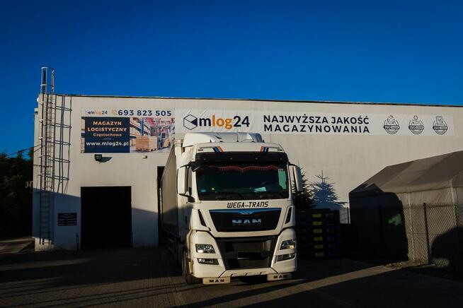 Wynajem magazynu 8 000 m² w Częstochowie | 9 000 miejsc pal.