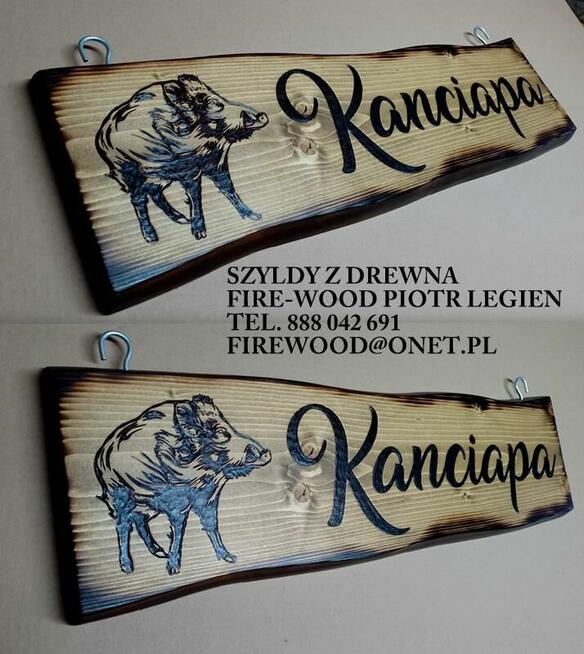 Deska z grawerem ozdobna NA ZAMOWIENIE projekt grawer logo d