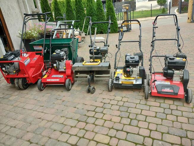 Aerator rurkowy wertykulator glebogryzarka Wynajem