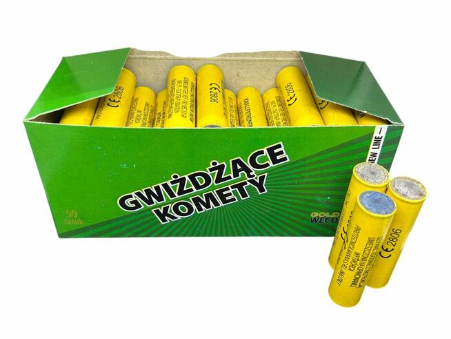 RACE PISTOLETOWE GWIŻDŻĄCE KOMETY KOLOROWE SYGNAŁOWE GWR40 -