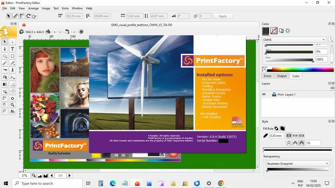 PrintFactory do druku licencja 1rok swissQprint Nyala-5