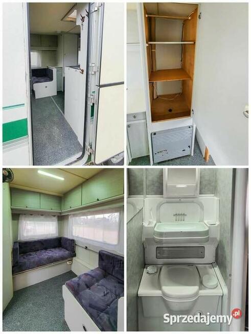 Cena: 16.900Przyczepa kempingowa Delta 4300TZ z 1996 dmc 1050