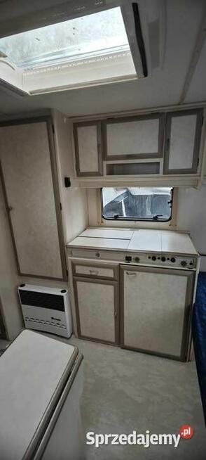 Przyczepa kempingowa Tec Siena 530 masa własna 890kg oraz dm