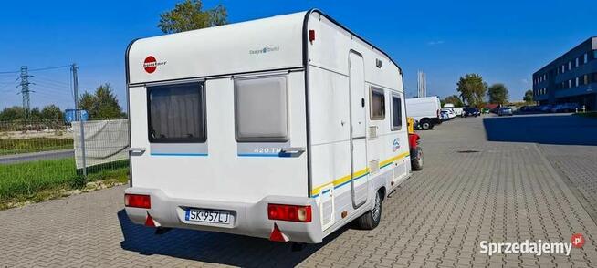 przyczepa kempingowa Burstner 420TN z 1999r o dmc 1100kg