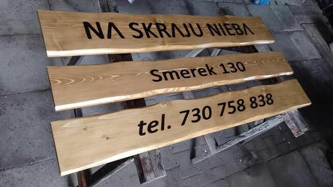 Tablica uwaga pies grawer na desce tabliczka na budę ozdobna