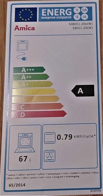 Kuchnia Amica 58EE1.20(W)