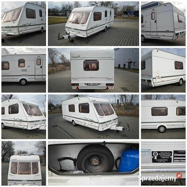 Swift Tiree 2002 solar DMC 1295KG wygodny układ !