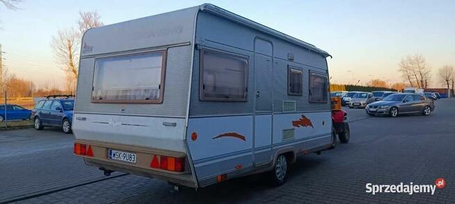 Dethleffs 1998r dmc 1200kg masa własna 920kg ładowność 280kg