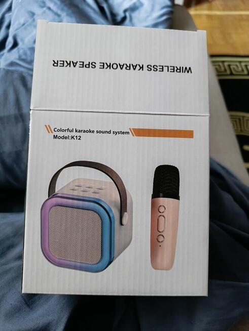Mini karaoke GŁOŚNIK BEZPRZEWODOWY ZESTAW KARAOKE