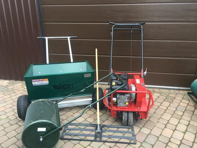 Aerator rurkowy wertykulator glebogryzarka Wynajem