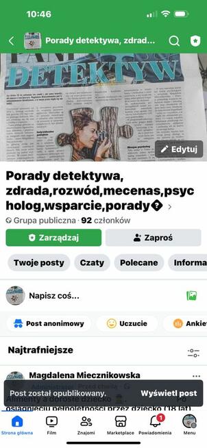 Detektyw kobieta Łódź- Polska