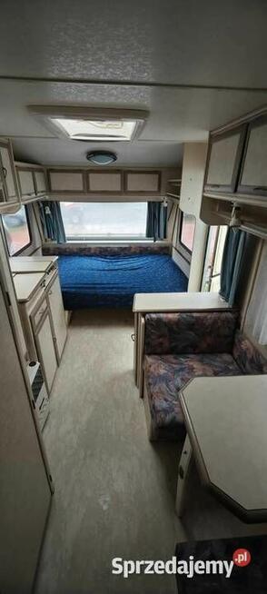 Przyczepa kempingowa Tec Siena 530 masa własna 890kg oraz dm