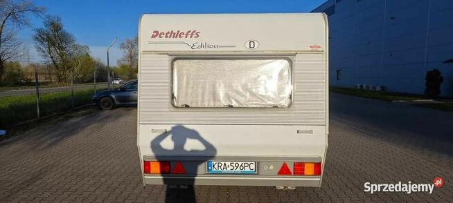 Przyczepa kempingowa dethleffs RD3 ciepła woda z gazu solar