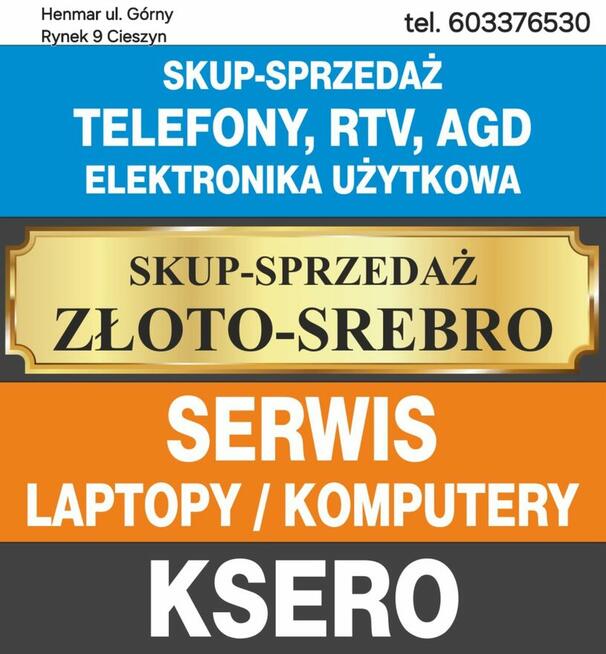 SKUP - SPRZEDAŻ RTV, AGD, TELEFONÓW, ZŁOTO, ELEKTRONARZĘDZIA