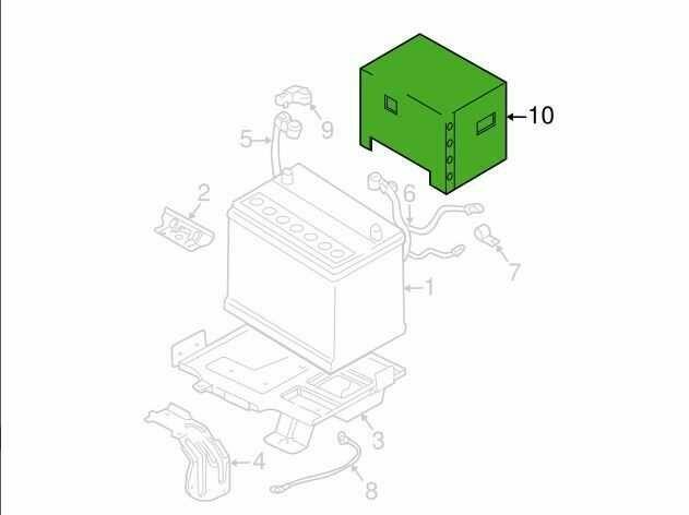 Osłona termiczna akumulatora Hyundai 37112-2D000
