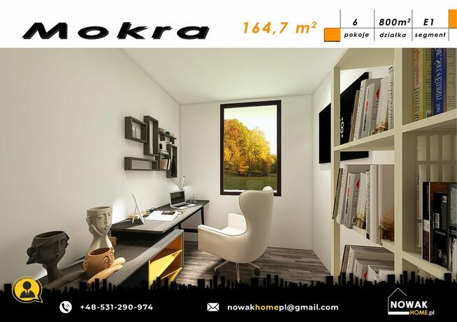 Nowe domy w zabudowie bliźniaczej.