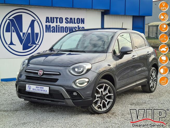 Fiat 500x Szyberdach Navi Kamera Skóra Grzane Fotele 2xPDC Full Led Radar Alu