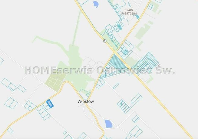 Działka Włostów gm. Lipnik