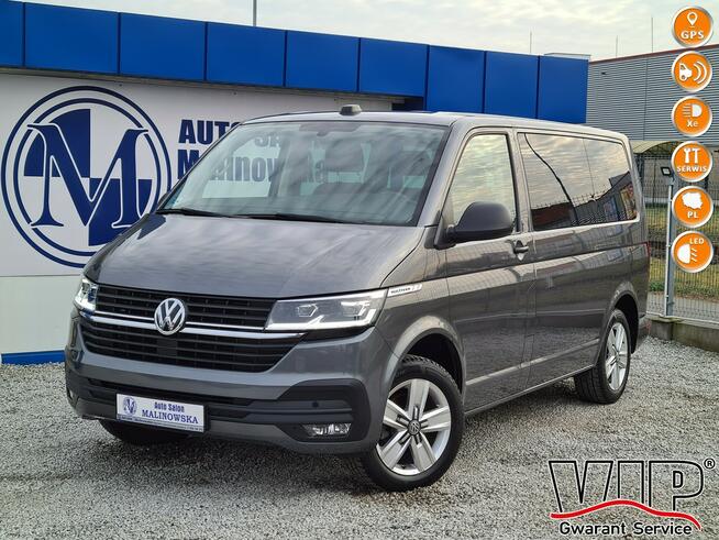 Volkswagen Multivan 92 Tys.Km Salon PL I-Wł.Serwis Navi DSG Full Led 2xPDC Klimatronik Alu