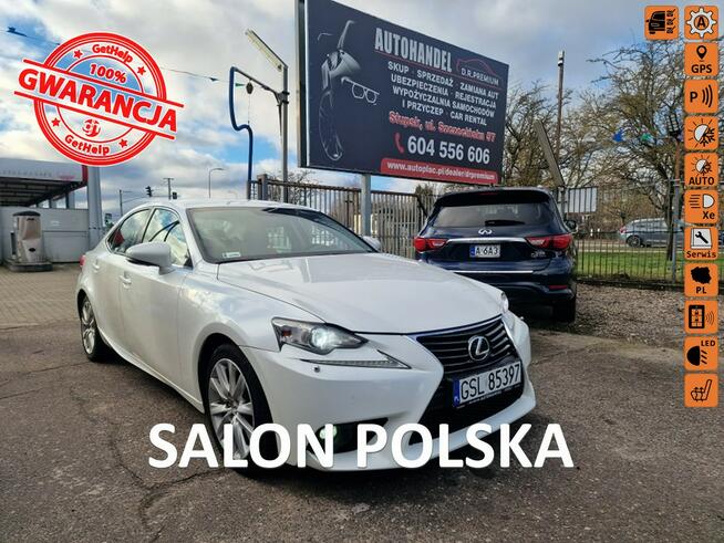 Lexus IS 2.0 Benzyna Turbo 245 KM, Automat, Pół Skóra, PL Menu, Nwai, Bluetooth