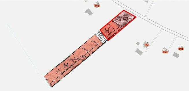 Działka budowlana 21,91 ar Srogów Górny