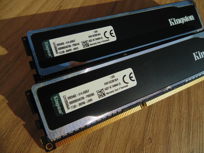 Pamięć RAM Kingston HyperX Black DDR3 8GB 1600MHz