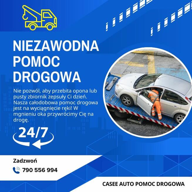 Caseeauto Pomoc Drogowa Autolaweta Holownik 24/7