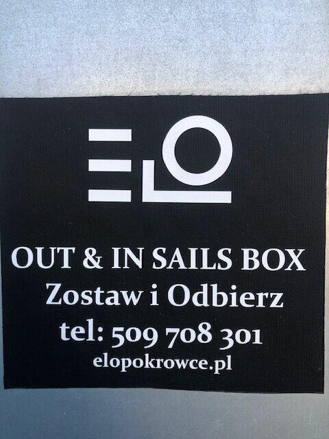 ELO In & Out of SAILS BOX .Naprawa Żagli, pokrowców, bimini