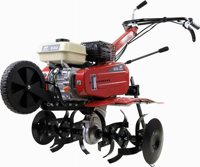 Glebogryzarka spalinowa HOLIDA WM500 7.0KM - Zestaw z pługie